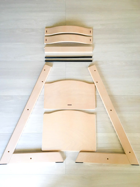 ストッケ】トリップトラップの組み立て方を徹底解説！5ステップ