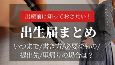 いつまで 出生 届